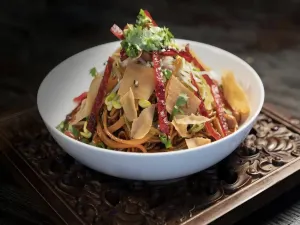 Chicken inside Coconut
