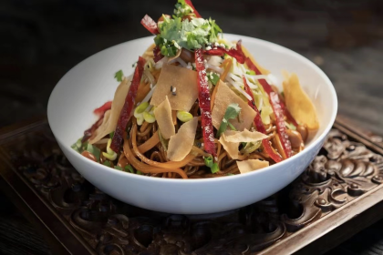 Chicken inside Coconut