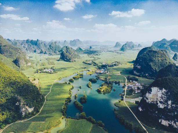 สถานที่ท่องเที่ยวแม่น้ำเฮ่ยซุ่ย