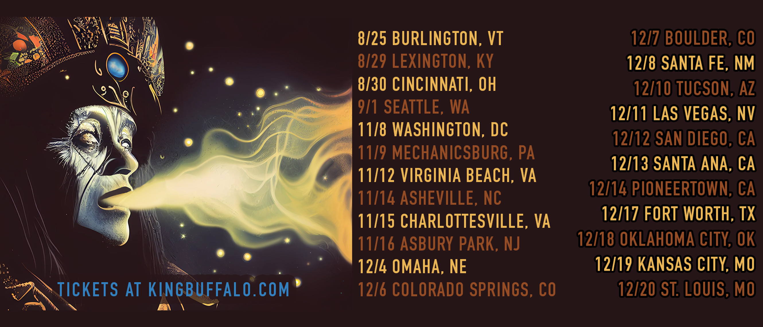 King Buffalo Concert | recordBar