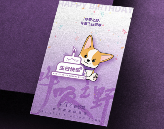 許嵩杭州演唱會2025 | 官方生日限定週邊領取指南