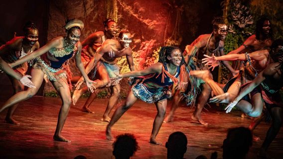 The Victoria Falls Theatre presenting 'Simunye: The Spirit of Africa'