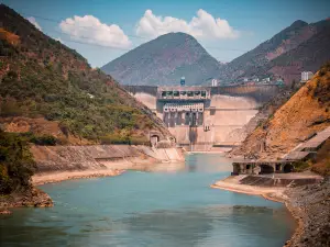 二灘水力発電所展望台