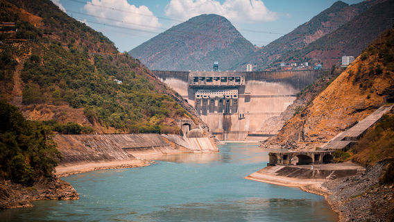 The Platform of Admiring Scenery of Ertan