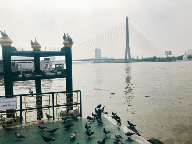 From Chinatown gate down by the river