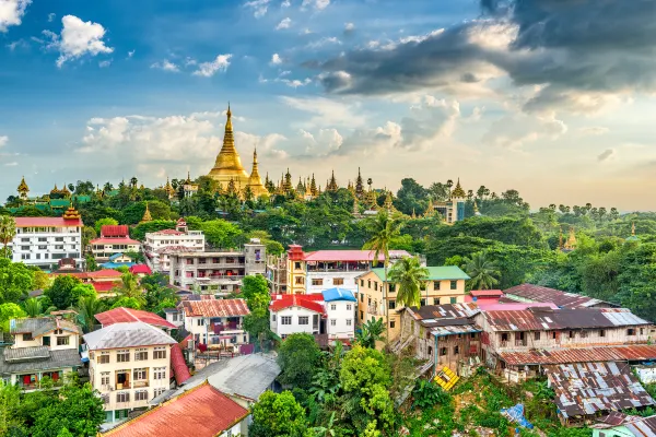 tiket pesawat ke Yangon fastjet