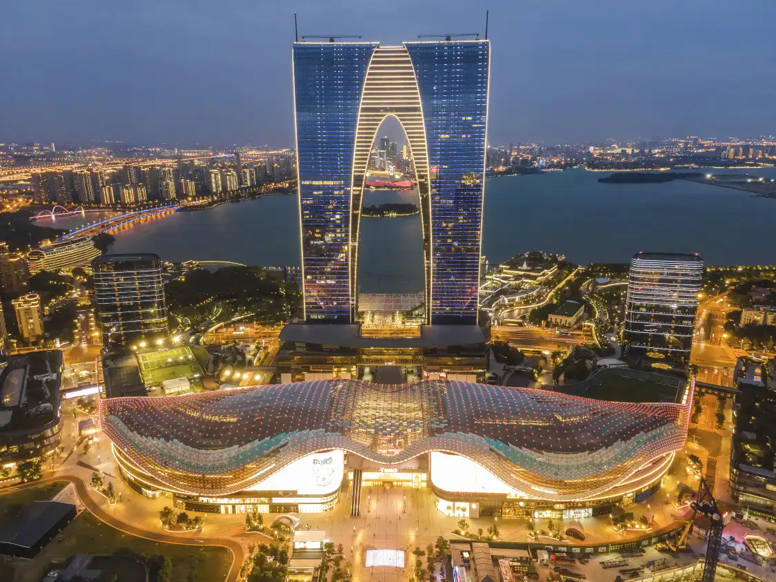 쑤저우 중심 광장 주변 호텔