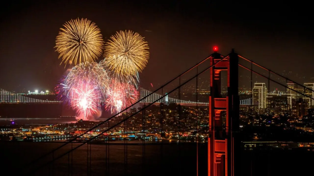 San Francisco Bay Area Independence Day Fireworks Show | 샌프란시스코