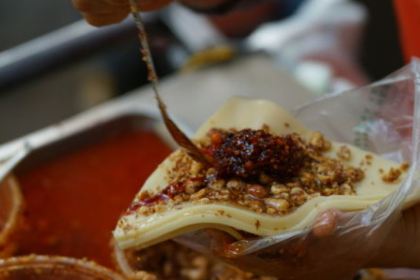 骆大姐手摊凉粉