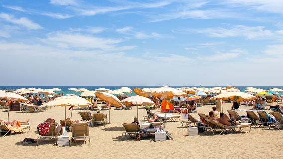 Beaches in Barcelona