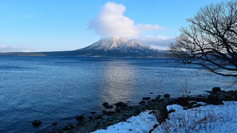 Lake Shikotsu attraction in Chitose