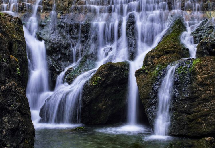 Cheonjeyeon Waterfalls