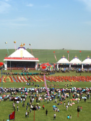 內蒙古自治區赤峰市阿魯科爾沁旗那達慕會場