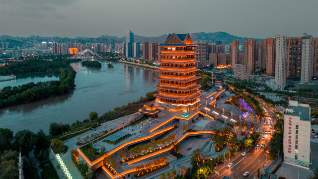 란저우의 야경 필수 코스 베스트 20