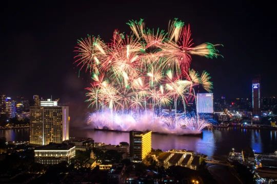 Guangzhou Spring Festival fireworks show | Guangzhou