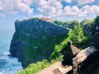 The temple at edge of the cliff