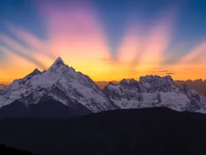 Sunrises in Deqin
