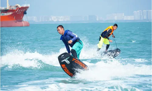 Sanya Surfing