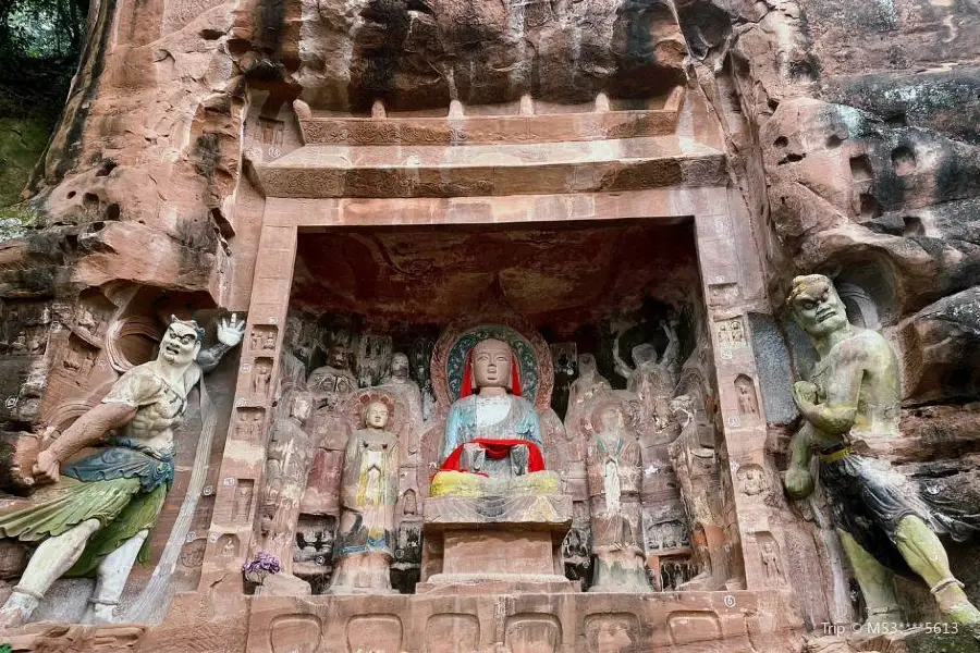 Kandengshan Cliff Statues