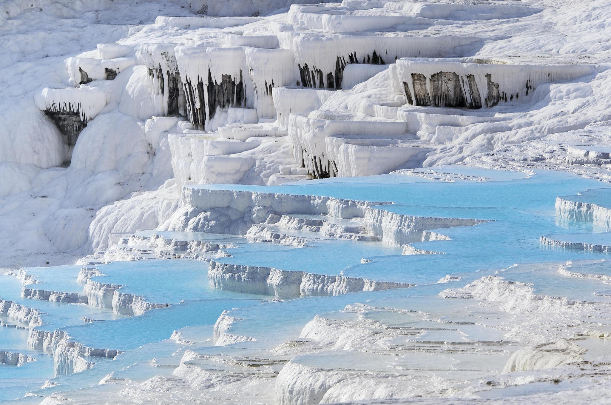 สระน้ำร้อนปามุคคาเล่ (Pamukkale)