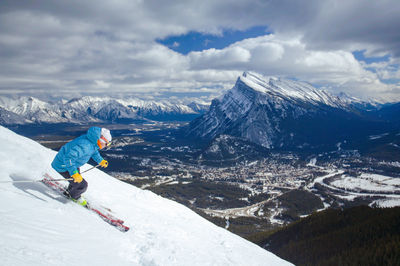 Skiing in Banff