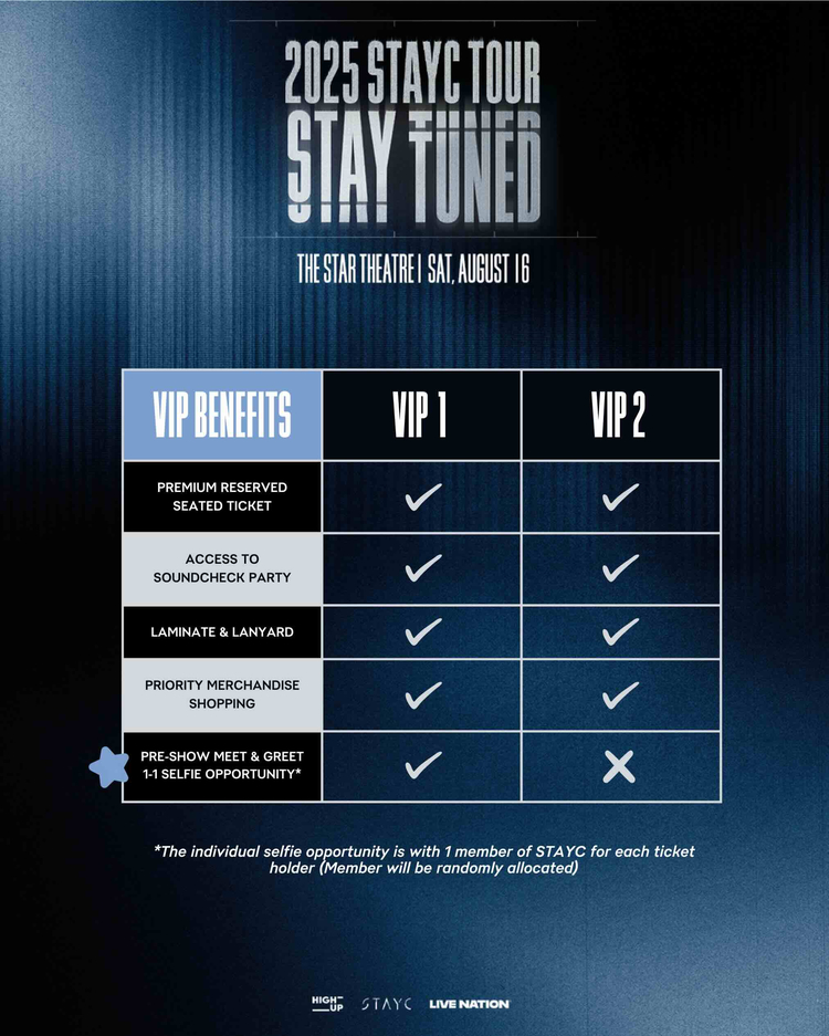 STAYC新加坡演唱會2025 | 官方周邊領取&販賣指南