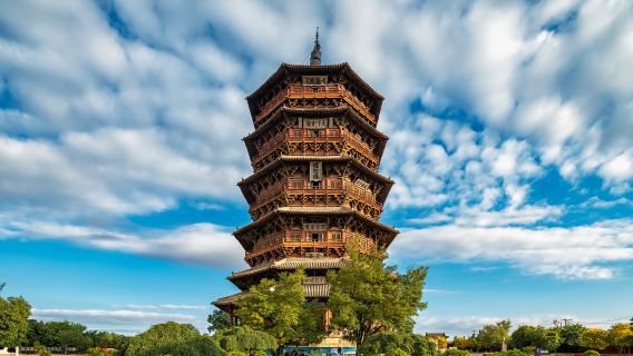 Private Day Tour from Datong to Yanmen Pass and Yingxian Wooden Pagoda