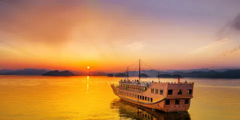 千島湖中心湖區