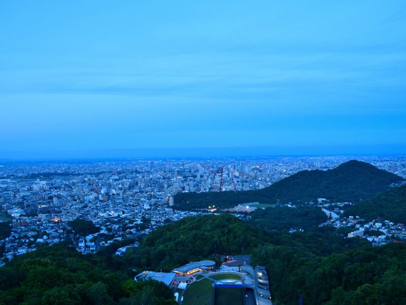 Sapporo Okurayama viewing point
