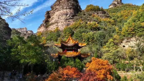 The Scenic Resort of Qibugou attraction in Handan