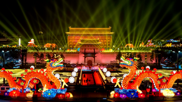 Chang'an Lantern Festival in  Xi'an City Wall 2026 | Xi'an