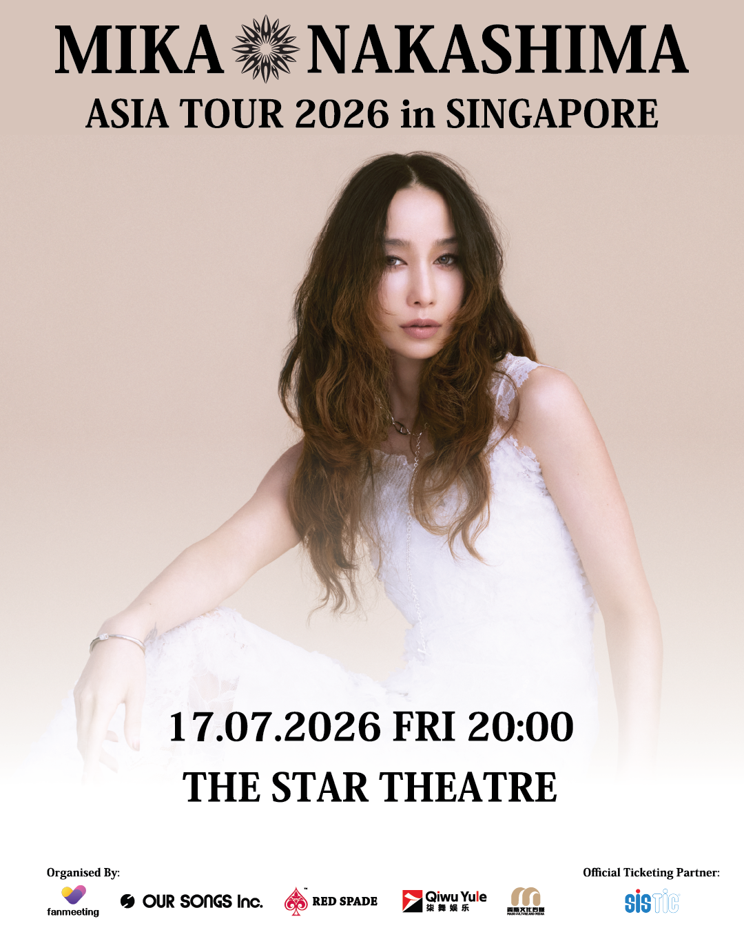 Singapore | MIKA NAKASHIMA ASIA TOUR 2026 in SINGAPORE | The Star Performing Arts Centre