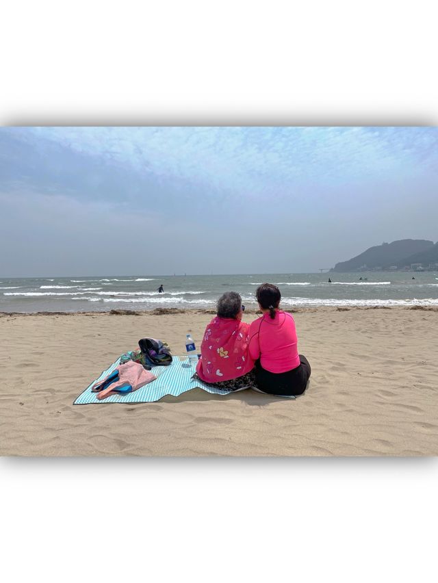 송정해수욕장으로 주말나들이