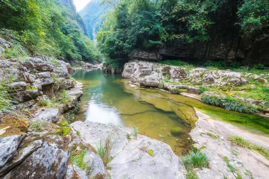 利川清江古河床