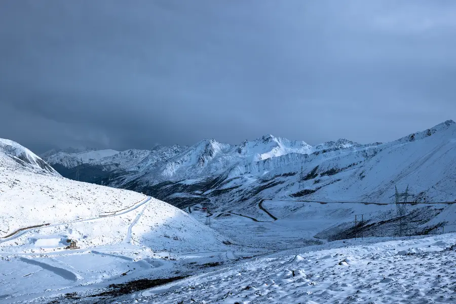 Zheduoshan Snow Visiting Platform