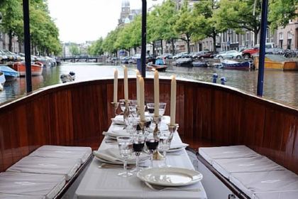 Dinner Cruise Amsterdam - Rondvaart met eten