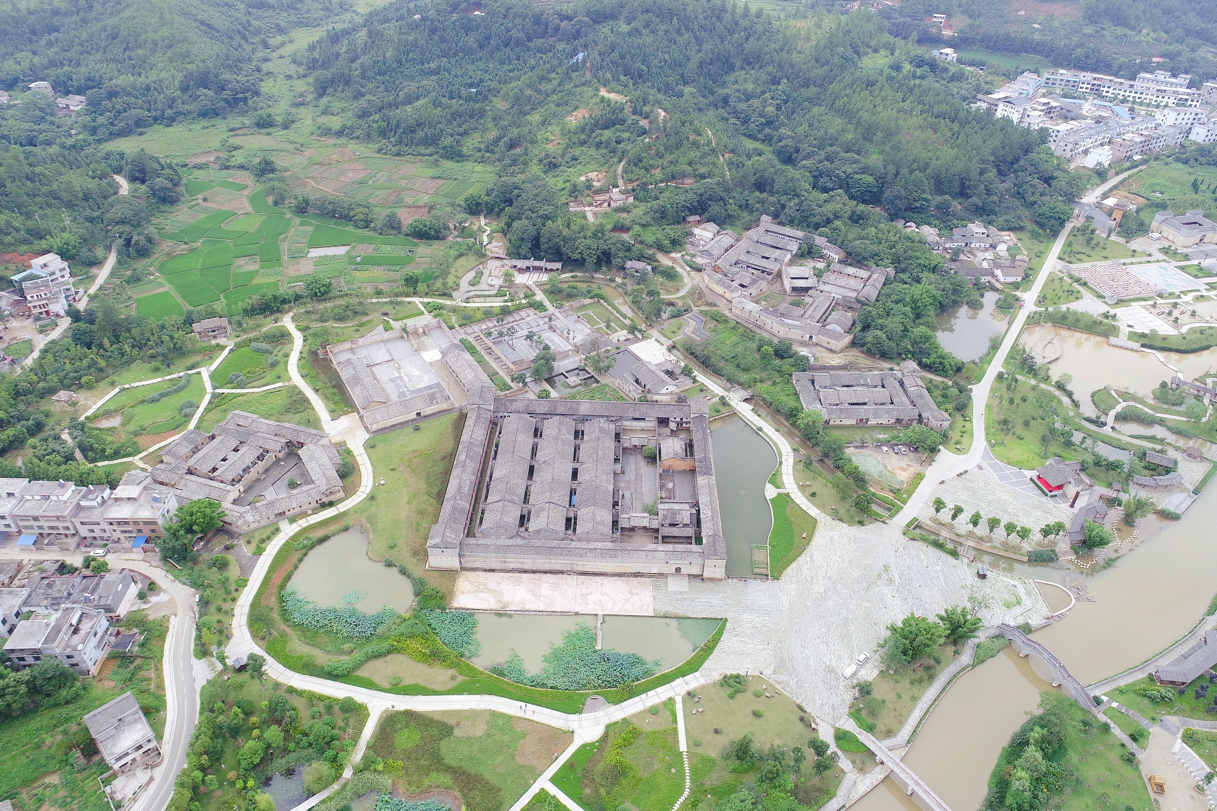 Hakka Round Houses in Longnan