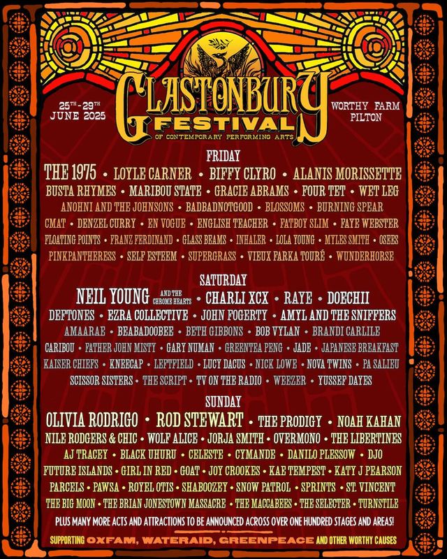 Glastonbury Festival 2025 | Worthy Farm
