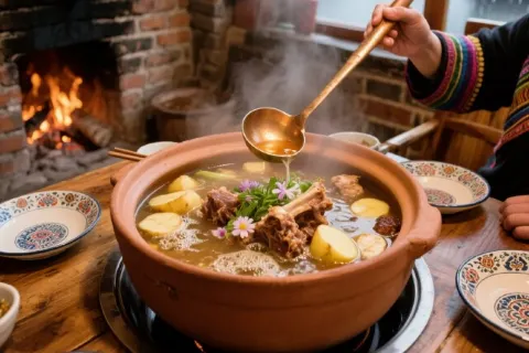 阿婆腊排骨火锅(旗舰店)