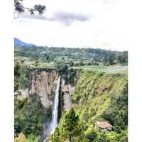 Sipiso Piso Waterfall
