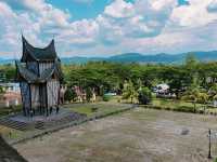 A grand palace in Indonesia