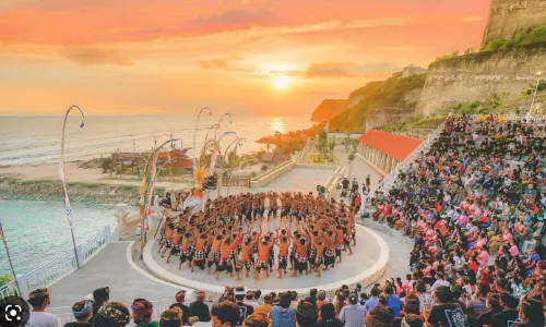 Kecak Dance at Melasti Beach