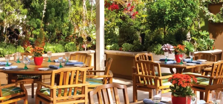 Cabana Restaurant at Four Season Hotel Los Angeles