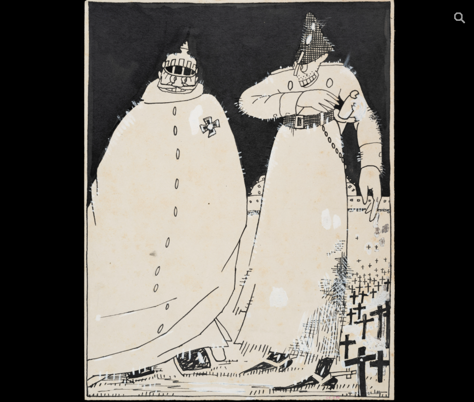《戰爭的火花（1914—1918）》國家博物館素描展 | 加泰羅尼亞國家藝術博物館
