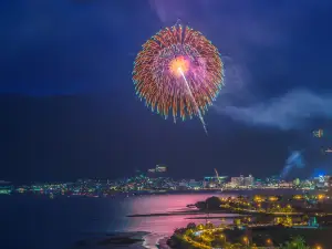諏訪の人気夜の観光スポット
