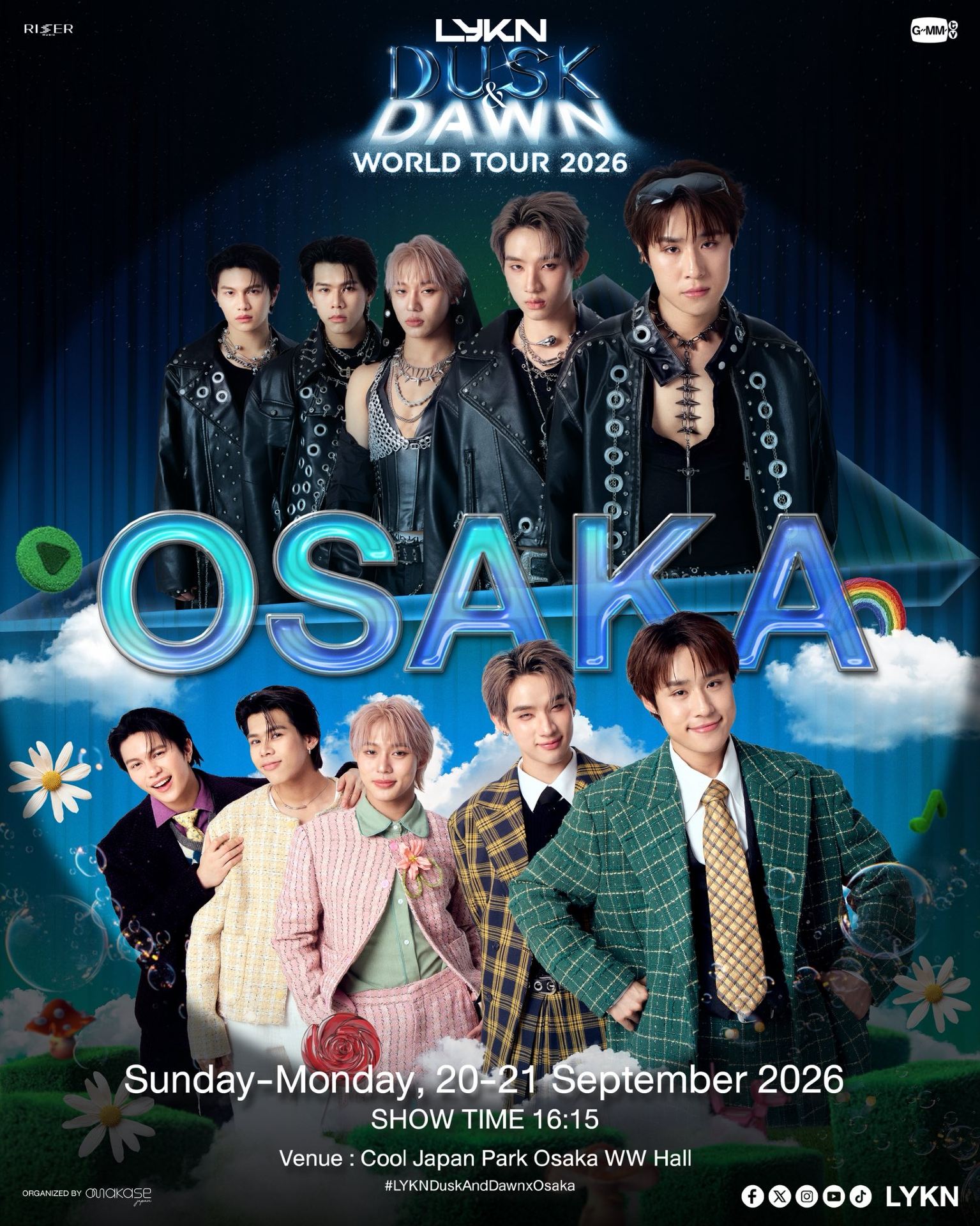 LYKN DUSK & DAWN WORLD TOUR 2026 IN OSAKA | Cool Japan Park Osaka WW Hall