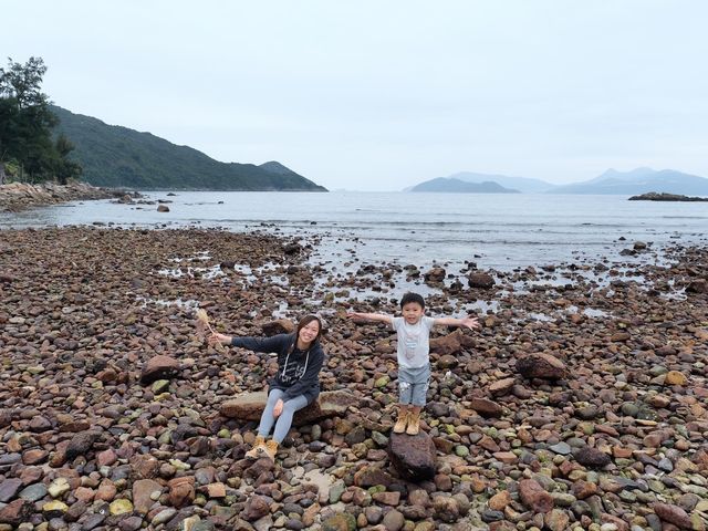 #橋咀島 #世界地質公園，沿途風景太太太美