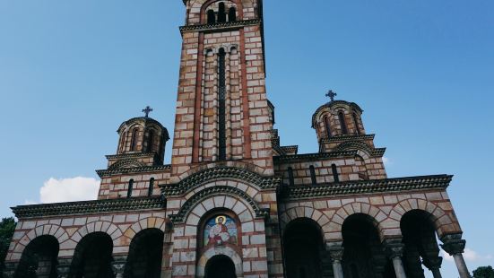 塞爾維亞首都，貝爾格萊德的聖馬可教堂（塞爾維亞語：Црква