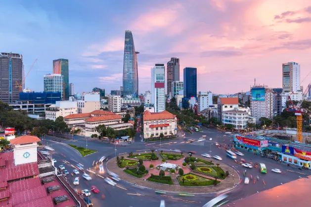 โรงแรมใกล้Saigon Square