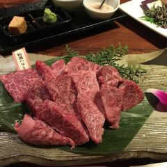 Charcoal cuisine Kobe beef Ikuta 여행 사진